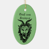Krampus Keramik Ornament (Rechts)