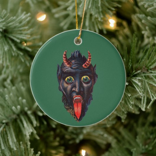 Krampus Keramik Ornament (Baum)