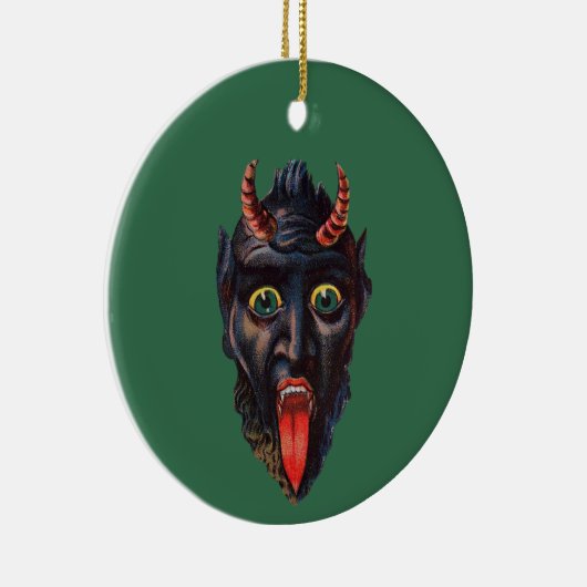 Krampus Keramik Ornament (Rechts)