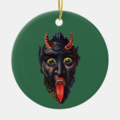 Krampus Keramik Ornament (Vorne)