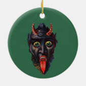 Krampus Keramik Ornament (Hinten)