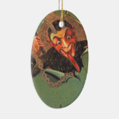 Krampus Keramikornament (Rechts)