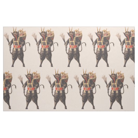 Krampus Kidnapping Children Switch Stoff (Yard (91,4 cm))