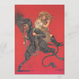 Krampus Kidnapping Girl