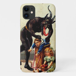 Krampus Kinder in Basket Holiday Weihnachten Case-Mate iPhone Hülle