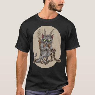 Krampus Kitty (mit Ketten) Klassischer T - Shirt