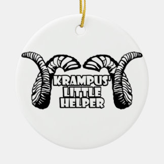 Krampus kleiner Helfer Keramikornament