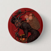 Krampus Knopf Button (Vorderseite)