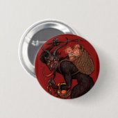 Krampus Knopf Button (Vorne & Hinten)