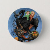 Krampus Knopf Button (Vorderseite)
