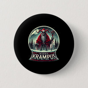 Krampus kommt nach Horror Merry Krampus Chr Button