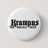 Krampus Logo-Knopf Button (Vorderseite)