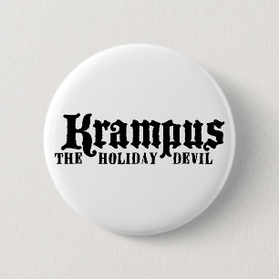 Krampus Logo-Knopf Button