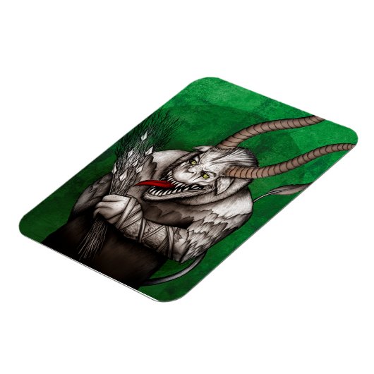 Krampus Magnet (Linke Seite)