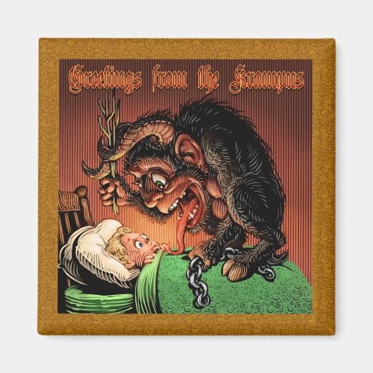 Krampus Magnet (Vorne)