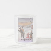 Krampus mattierte Tasse (Mittel)