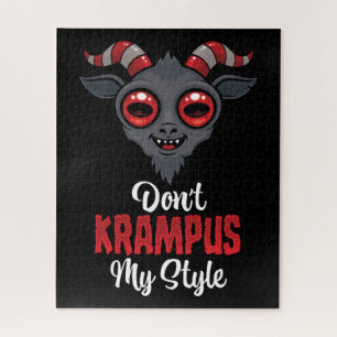 Krampus meinen Stil nicht Puzzle