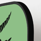 Krampus Muster Pickleball Paddle (Linke Seite)