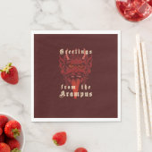 Krampus Napkins Serviette (Beispiel)