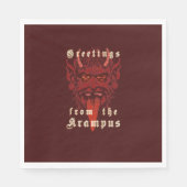 Krampus Napkins Serviette (Vorderseite)