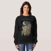 KRAMPUS NAUGHTLIST, CHRISTMAS SWEATSHIRT Womens (Vorne ganz)