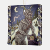 KRAMPUS & NAUGHTY KINDER, BEÄNGSTIGENDE CHRISTMAS  KERAMIKORNAMENT (Links)
