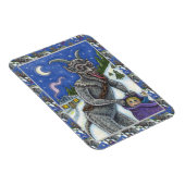 KRAMPUS & NAUGHTY KINDER, BEÄNGSTIGENDE CHRISTMAS  MAGNET (Rechte Seite)