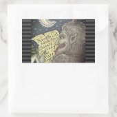 KRAMPUS NAUGHTY KINDER LIST CHRISTMAS STICKERS (Tasche)