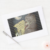 KRAMPUS NAUGHTY KINDER LIST CHRISTMAS STICKERS (Umschlag)