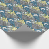 KRAMPUS NAUGHTY LIST WeihnachtswRAPPING PAPIER Geschenkpapier (Ecke)