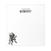 Krampus Notizblock (Vorderseite)