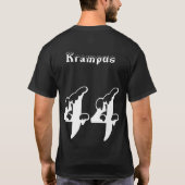 Krampus offizieller Spartans Jersey T-Shirt (Rückseite)