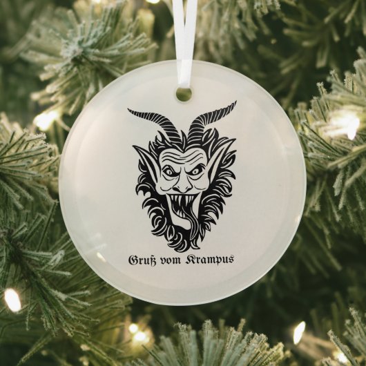 Krampus Ornament Aus Glas (InSitu)