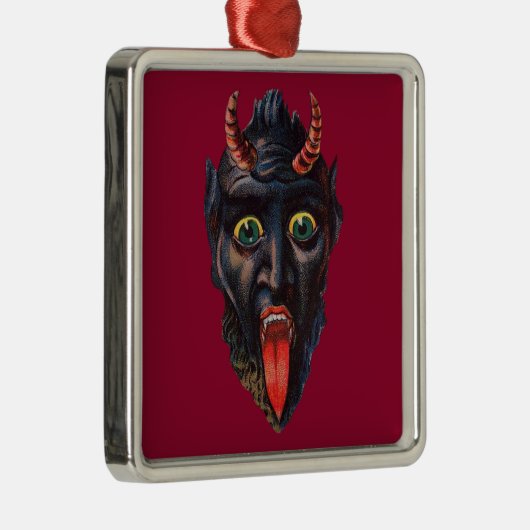 Krampus Ornament Aus Metall (Rechts)