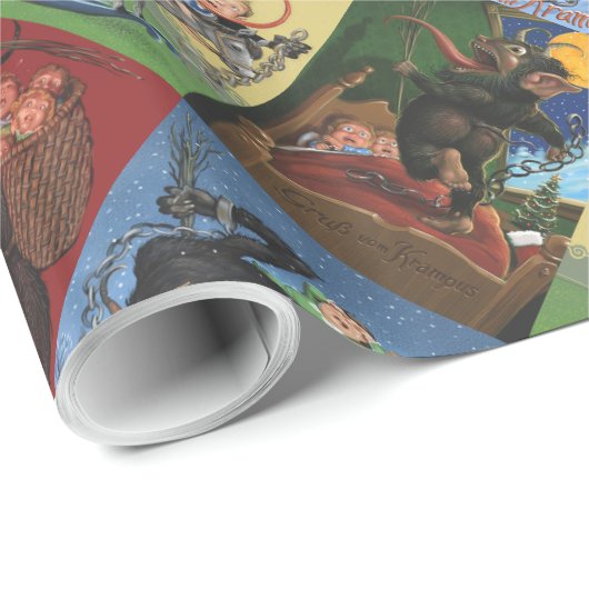 Krampus Packpapier (Rolleneckpunkt)