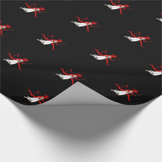 Krampus Packpapier (Ecke)