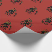 Krampus Packpapier (Ecke)