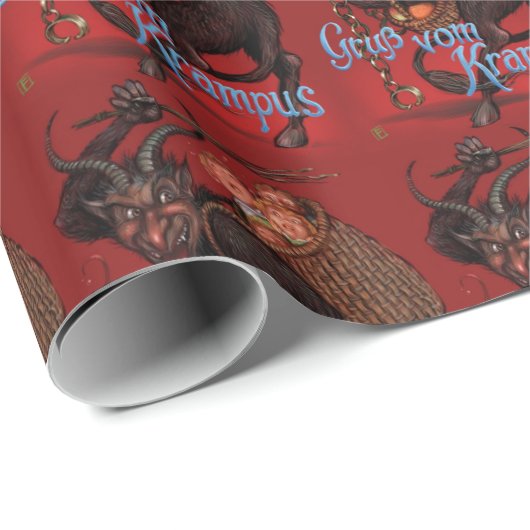Krampus Packpapier (Rolleneckpunkt)