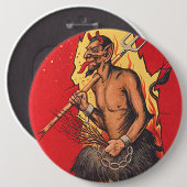Krampus Pitchfork Switch Button (Vorne & Hinten)