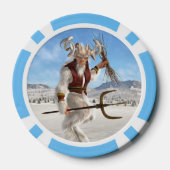Krampus Pokerchips (Rückseite)