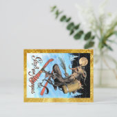 Krampus Postcard Postkarte (Stehend Vorderseite)