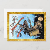 Krampus Postcard Postkarte (Vorne/Hinten)