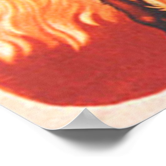 Krampus Poster (Ecke)