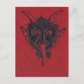 Krampus Postkarte (Vorderseite)