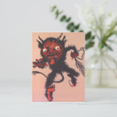 Krampus Postkarte (Stehend Vorderseite)