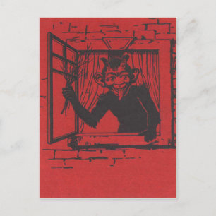 Krampus Postkarte