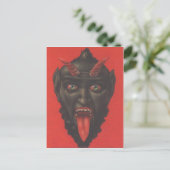 Krampus Postkarte (Stehend Vorderseite)
