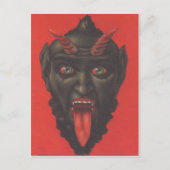Krampus Postkarte (Vorderseite)