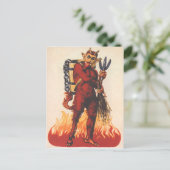 Krampus Postkarte (Stehend Vorderseite)