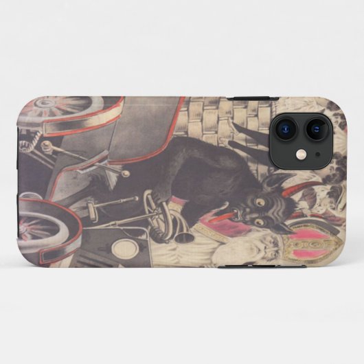 Krampus & Priester Kinder Case-Mate iPhone Hülle (Rückseite (Horizontal))